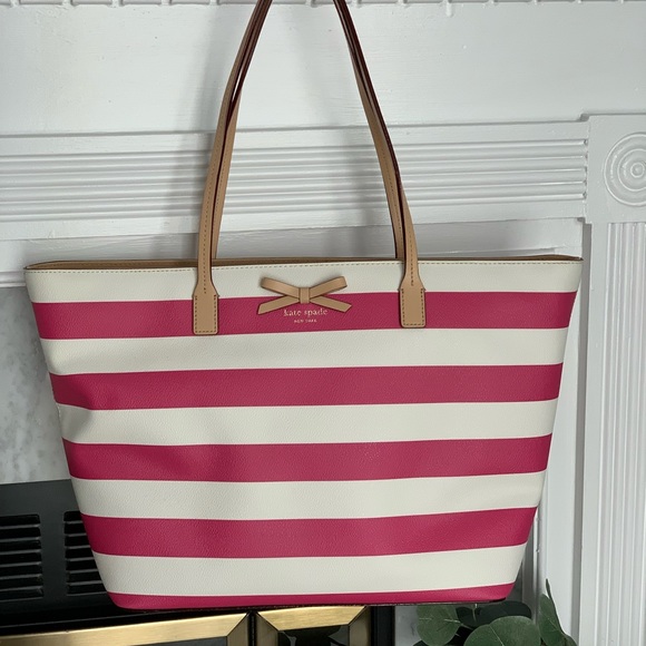 トートバッグ Kate Spade Margareta Sawyer Street Leather Tote Bag Kate Spade Sawyer Street Large Margareta Tote NWT